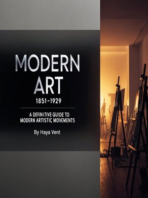 cover image of Modern Art from 1851 to 1929